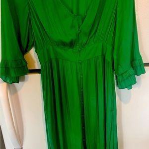 Scotch and Soda Tiki Green Dress Used